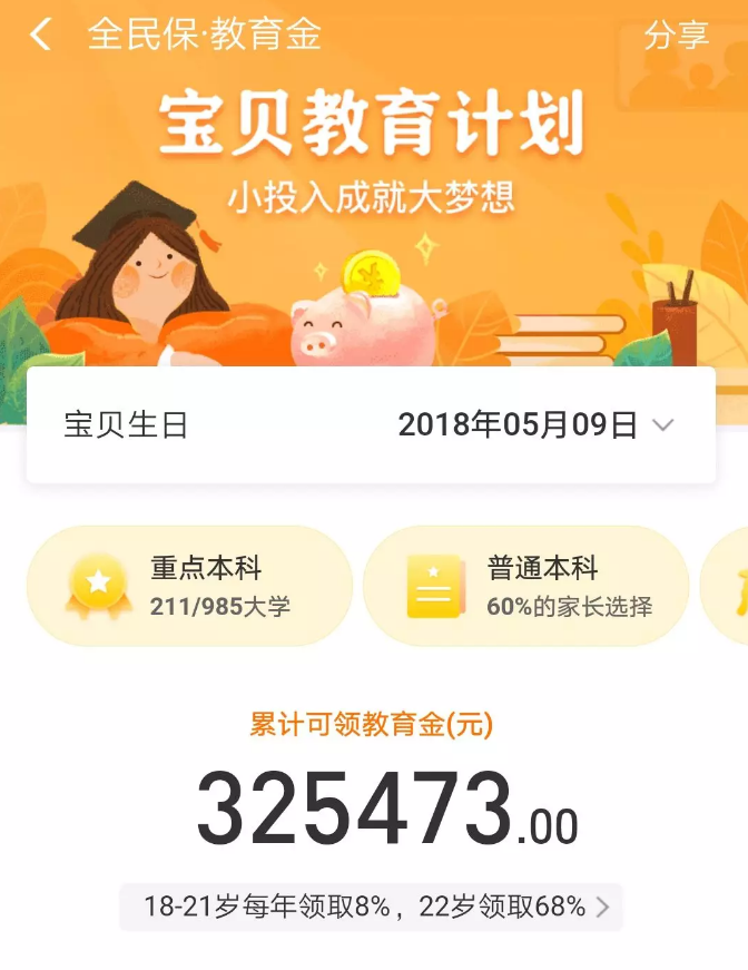 支付寶全民保教育金靠譜嗎？坑不坑看完才知道